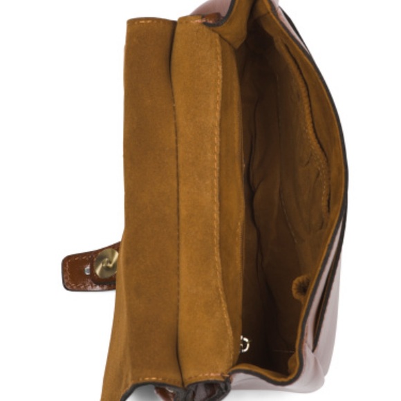 Patricia Nash Luxe Saddle Embroidered Crossbody Bag - Picture 3 of 6